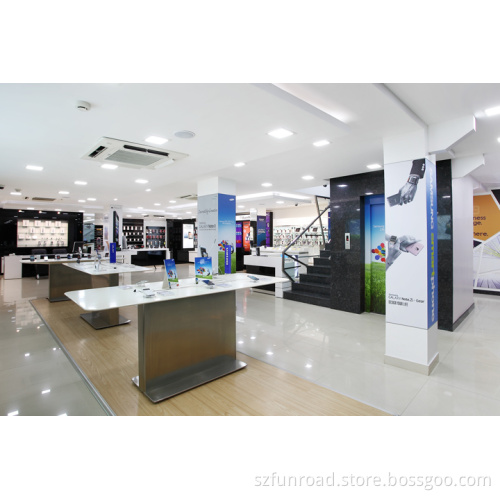 free modern design mobile shop decoration cell phone store decoration